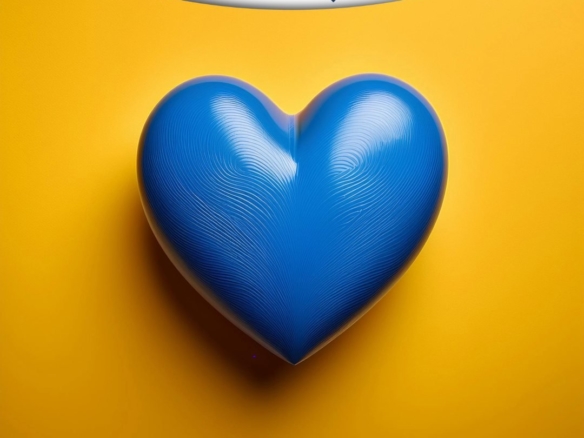 Cœur bleu sur fond jaune — le love money parmi les financements d'une reprise d'entreprise