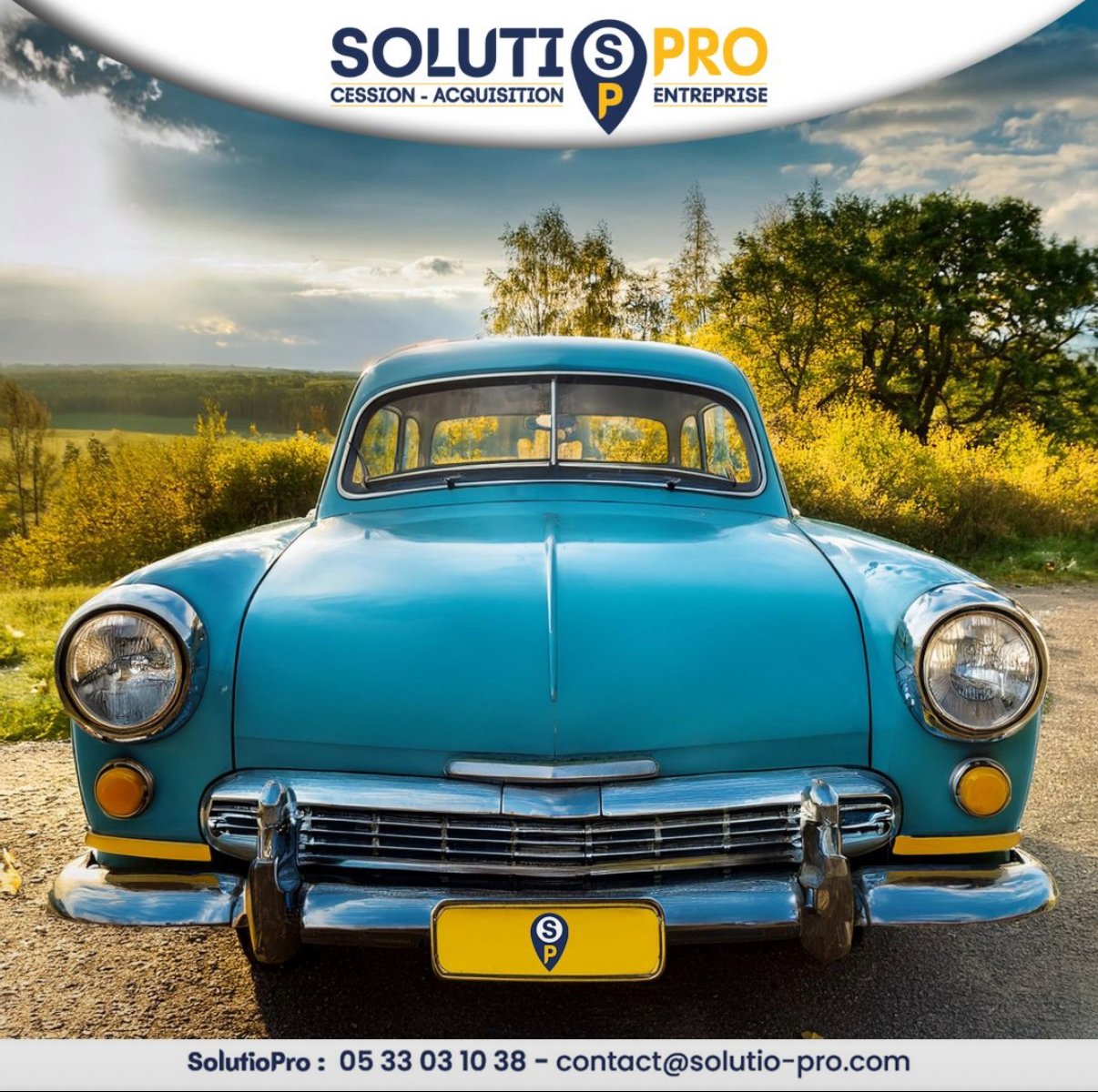 Voiture ancienne à restaurer — reprendre une entreprise en difficulté, un potentiel à révéler
