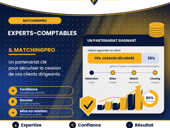 MatchingPro et les experts-comptables : un partenariat clé pour sécuriser la cession - Solutio Pro