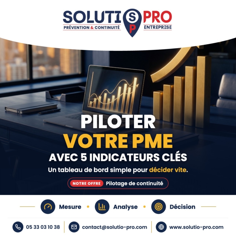 Tableau de bord dirigeant : les 5 indicateurs clés à suivre en PME