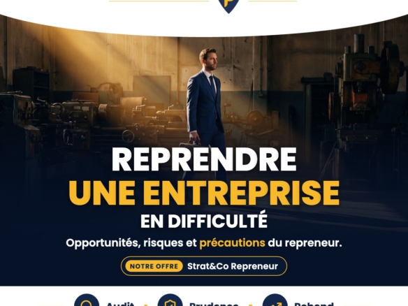 Reprendre une entreprise en difficulté : opportunités et risques – Solutio Pro