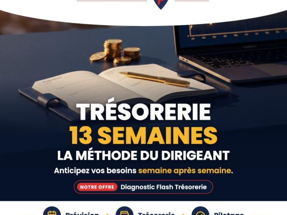 Suivi de trésorerie hebdomadaire : la méthode des 13 semaines pour piloter votre PME – Solutio Pro